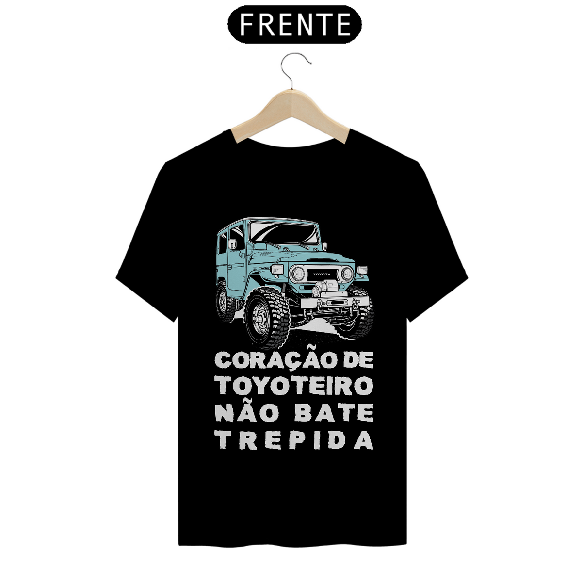 Nome do produto: T-shirt Qualit Toyota Bandeirante - Letra Branca