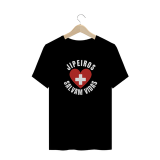 Camisa Plus Size - Jipeiros Salvam Vidas - Black