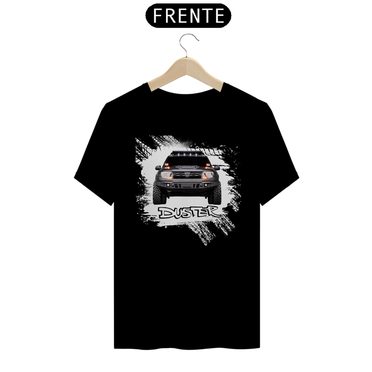 Nome do produto: T-Shirt Quality - Duster 4x4 - Black