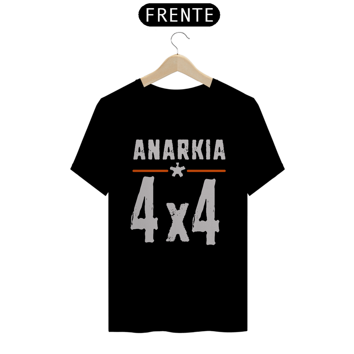 Nome do produto: T-Shirt Quality - Anarkia 4x4 - Grunge