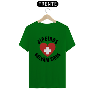 Nome do produtoT-Shirt Quality - Jipeiros Salvam Vidas - Black