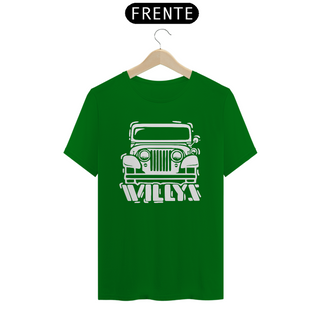 Nome do produtoT-Shirt Quality - Jeep Willys Branco