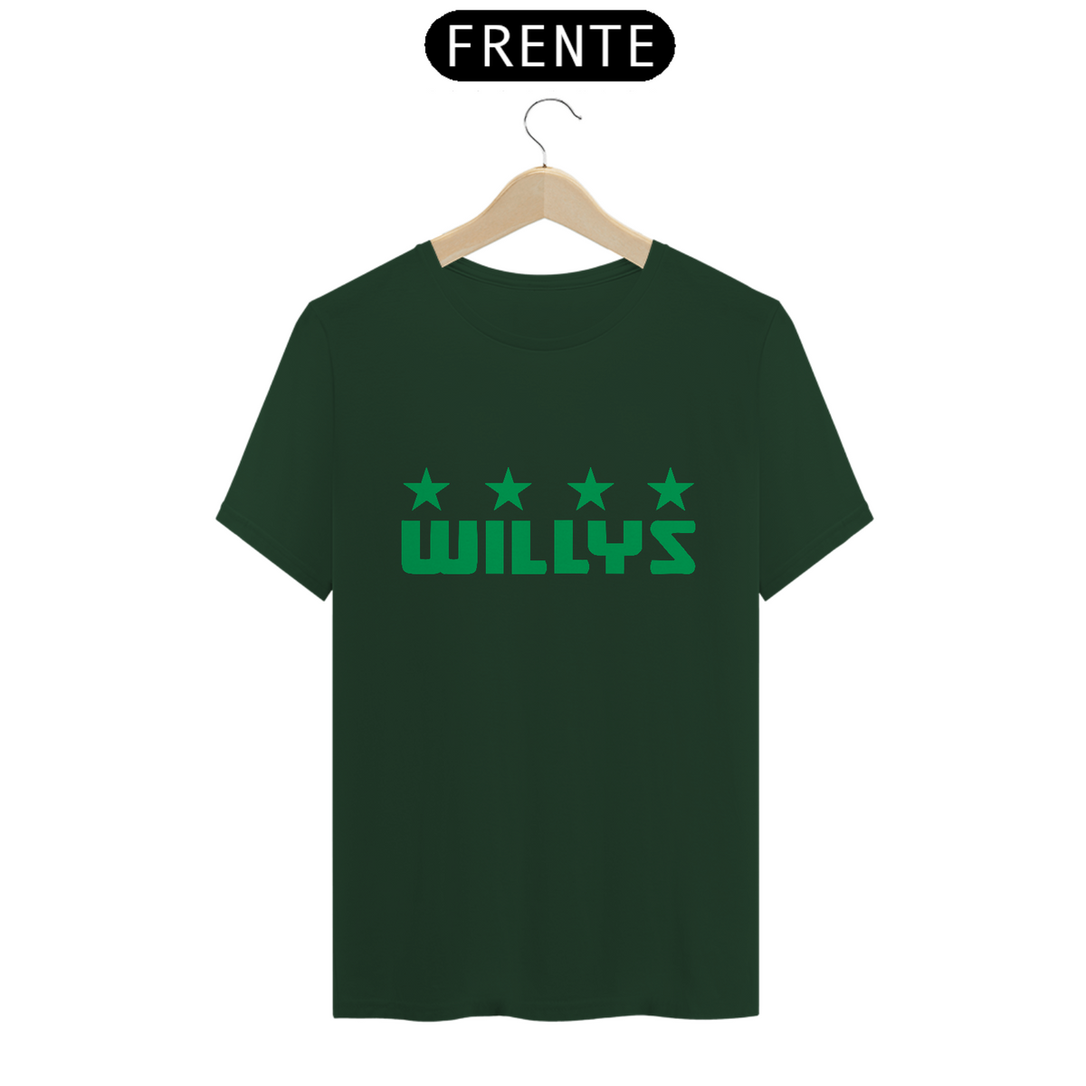 Nome do produto: T-Shirt Quality - Willys 4 Estrelas