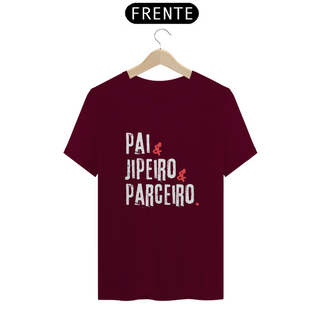 Nome do produtoT-Shirt Quality - Pai & Jipeiro - Branco