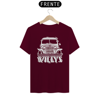 Nome do produtoT-Shirt Quality - Rural Willys - Branca