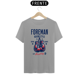 Nome do produtoCamiseta Luvas del Boxe - Foreman