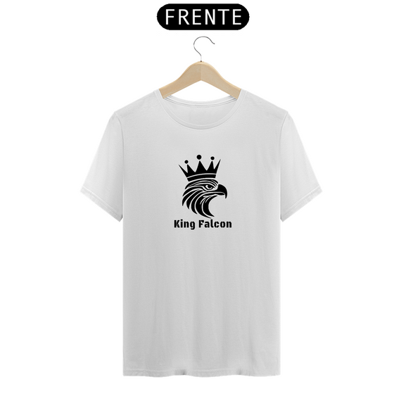 Camiseta King Falcon Cenral C/Escrita em Algodão Prime