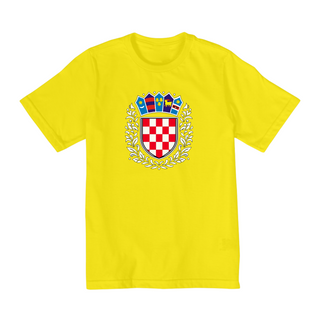 Nome do produtoCamiseta Infantil (10 a 14) | Brasão da Croácia