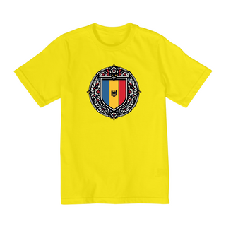 Camiseta Infantil (2 a 8) | Brasão da Romênia