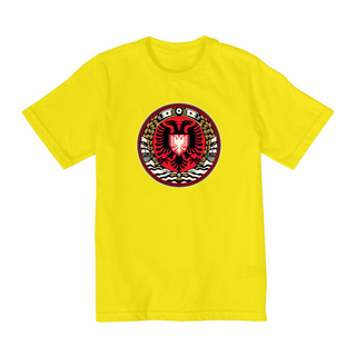 Camiseta Infantil (2 a 8) | Brasão da Albânia