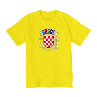 Camiseta Infantil (2 a 8) | Brasão da Croácia