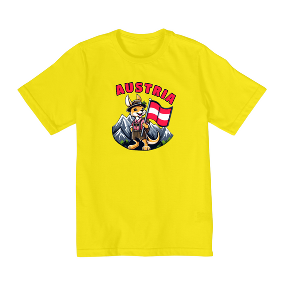 Camiseta Infantil (2 a 8) | Canguru Austríaco
