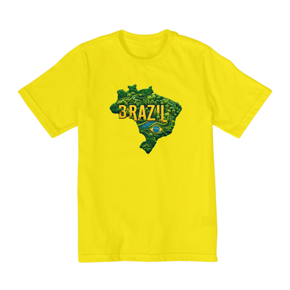 Nome do produto: Camiseta Infantil (2 a 8) | Natureza Brasileira