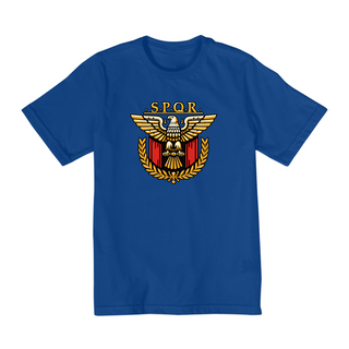Camiseta Infantil (10 a 14) | Império Romano SPQR