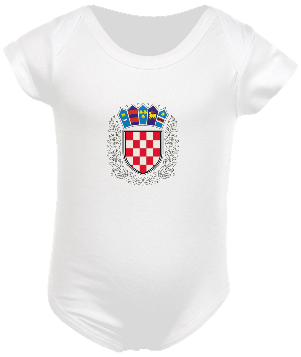 Nome do produto: Body Infantil | Brasão da Croácia