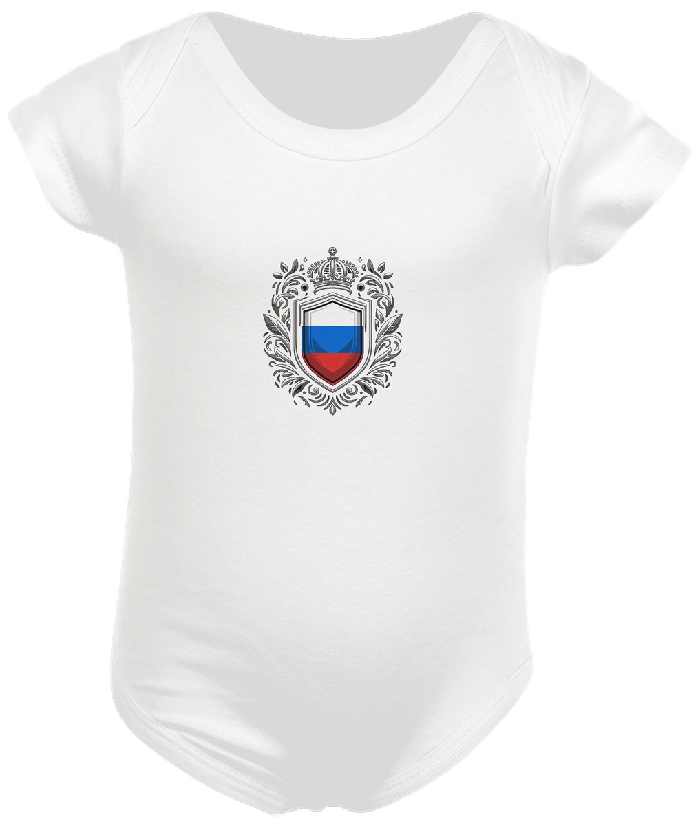 Nome do produto: Body Infantil | Brasão da Rússia