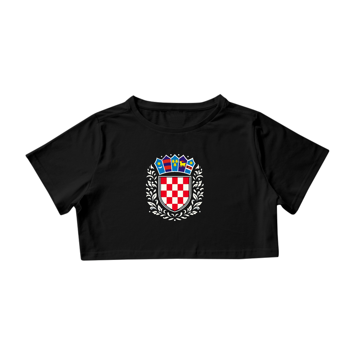 Nome do produto: Cropped | Brasão da Croácia