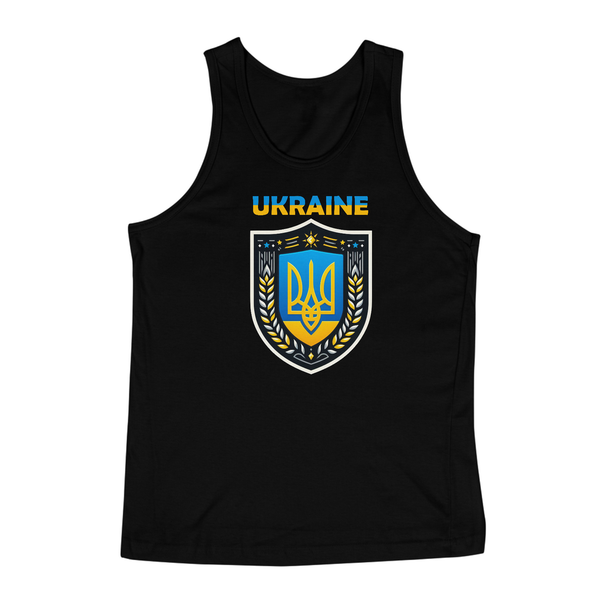 Nome do produto: Regata | Brasão da Ucrânia