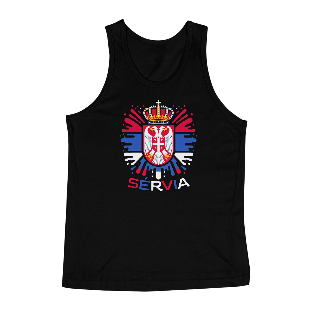 Nome do produto: Regata | Brasão da Sérvia