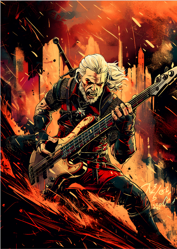 Poster - Geralt de Rívia