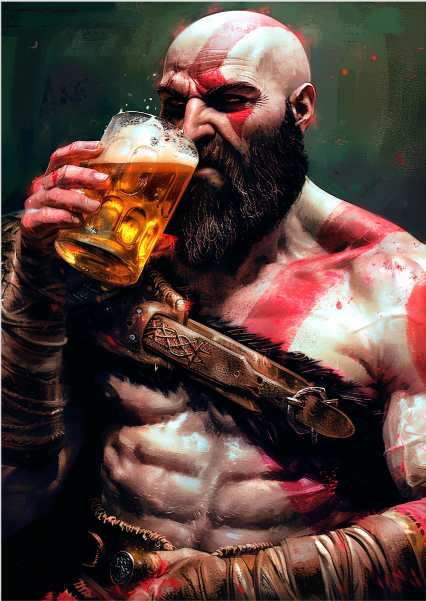 Nome do produto: Poster - Kratos Beer