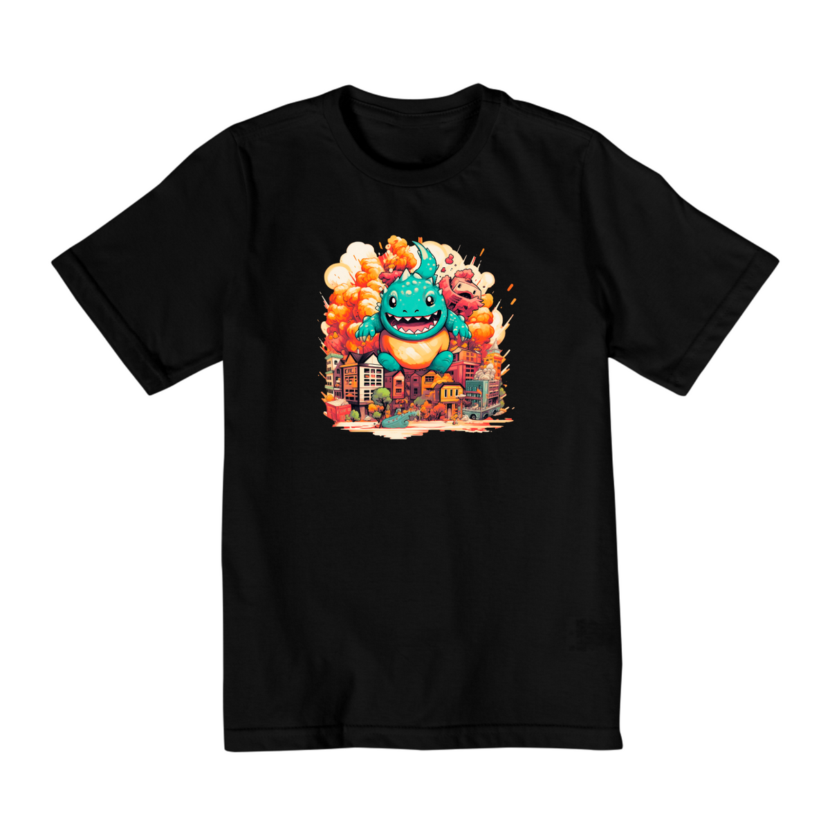 Nome do produto: Camiseta infantil Dinossauro 2