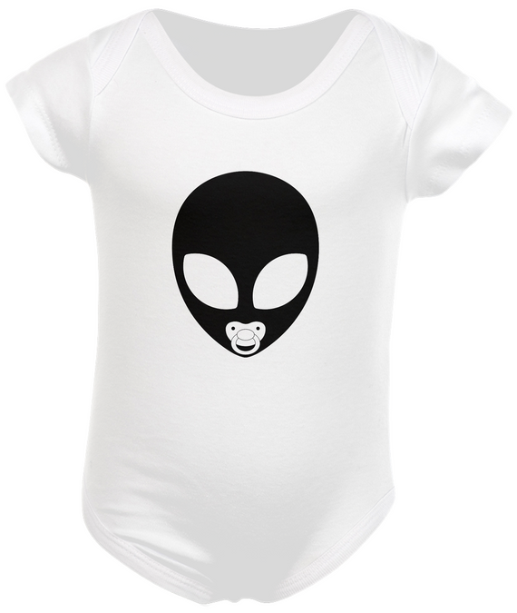 Alien Baby - Body Infantil [Branco]