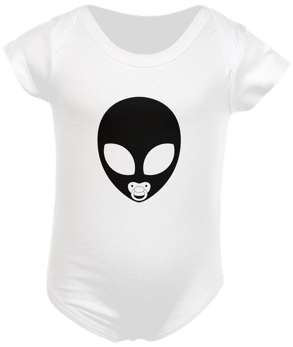 Nome do produto: Alien Baby - Body Infantil [Branco]