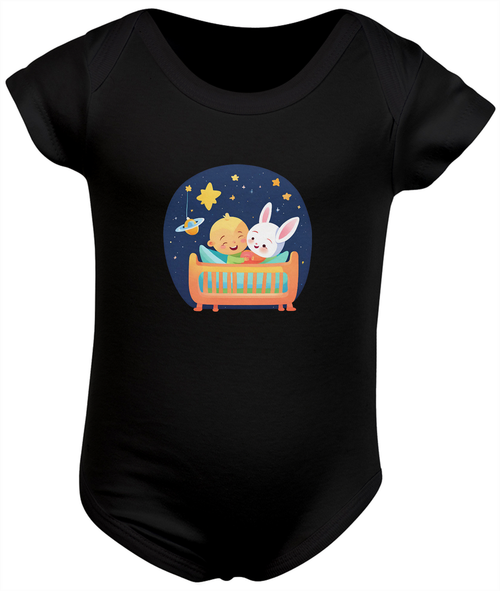 Nome do produto: Naninha Espacial - Body Infantil