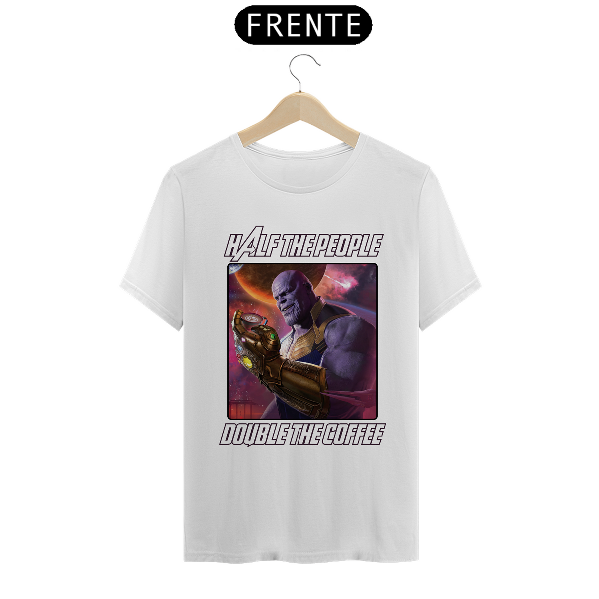 Nome do produto: Thanos Snap! - T-shirt Classic