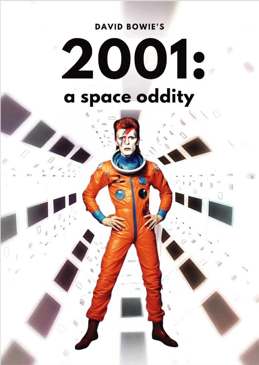 Nome do produto: 2001: A Space Oddity - Poster Retrato
