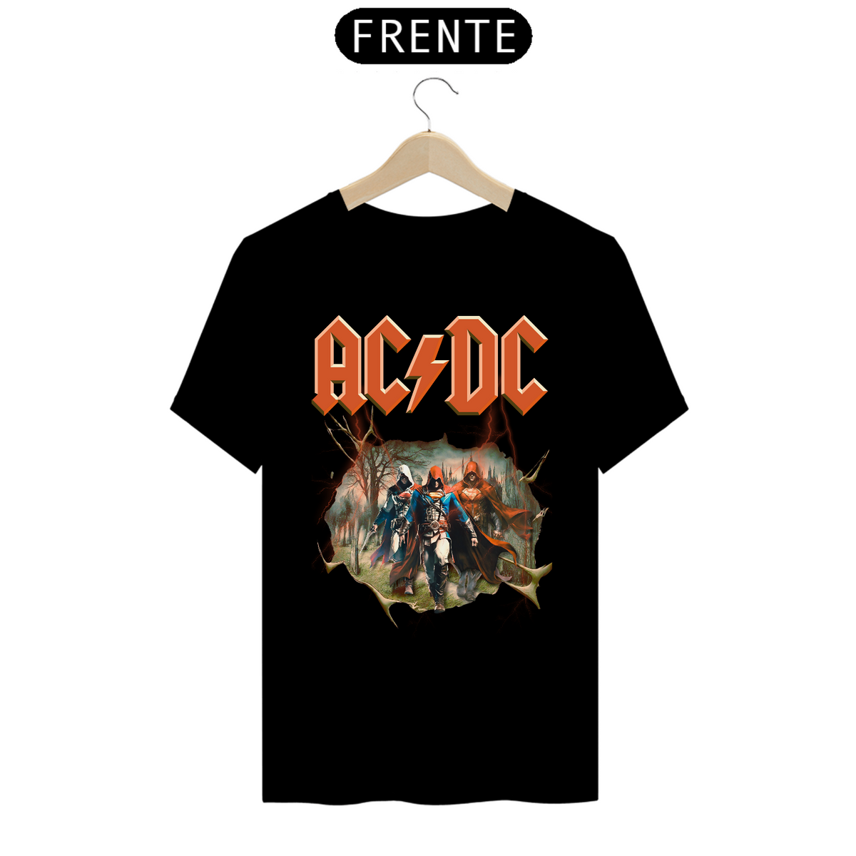 Nome do produto: AC/DC - T-shirt Prime