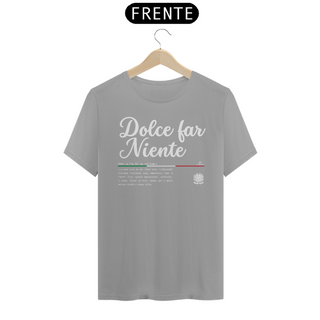 Nome do produtoCamiseta Italia Dolce far Niente