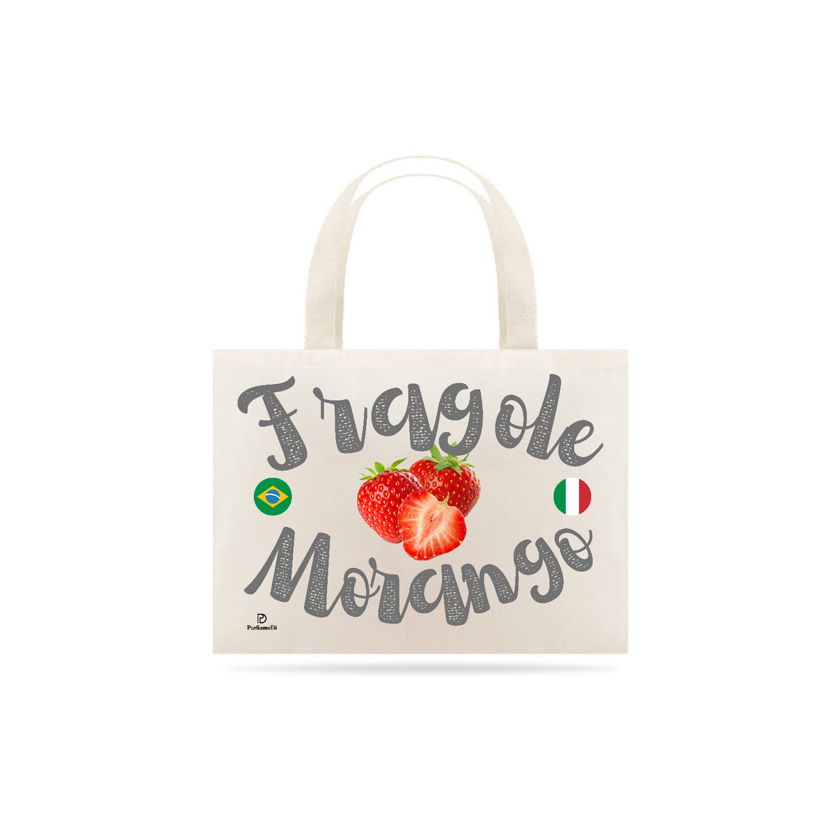 Nome do produto: Ecobag Italia Fragole