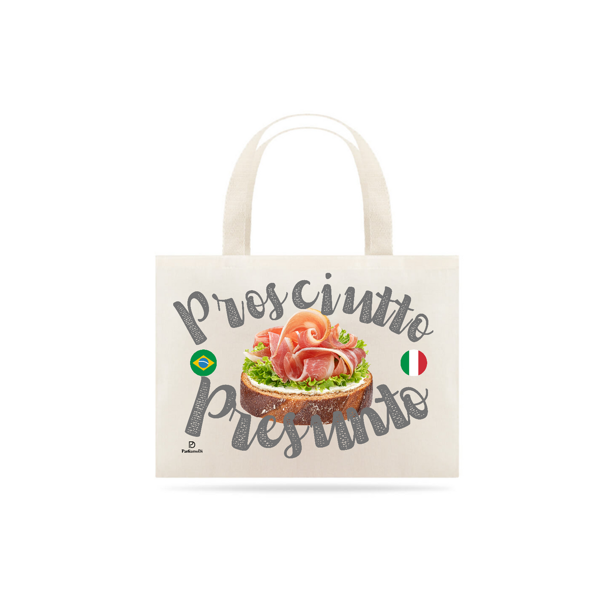 Nome do produto: Ecobag Italia Prosciutto