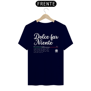 Nome do produtoCamiseta Italia Dolce far Niente