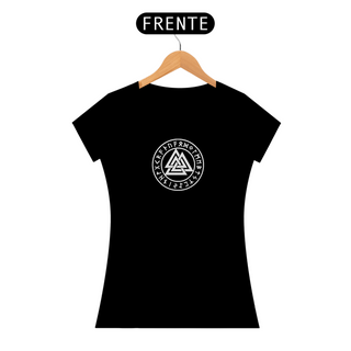 Nome do produtoCamiseta Dizbocado Corte BabyLook - Valknut Nórdico