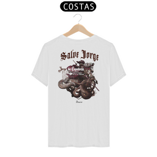 Nome do produtoCamiseta Clássica - Salve Jorge (costas)