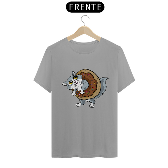 Camiseta Cat & Donut