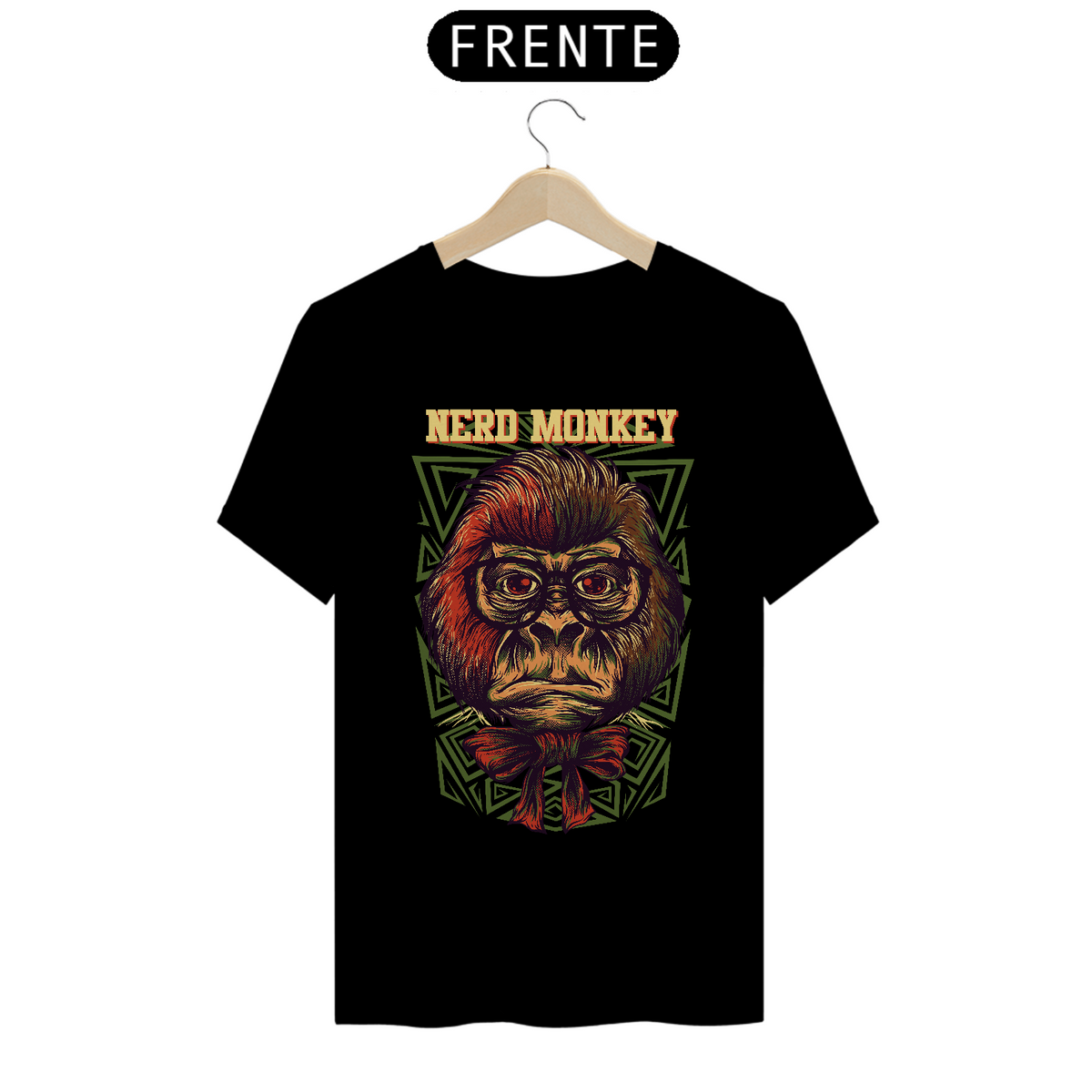 Nome do produto: Camiseta Nerd Monkey