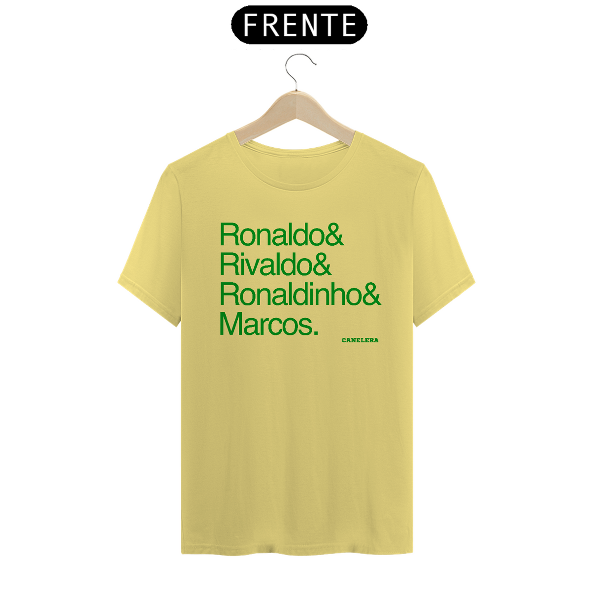 Nome do produto: Camiseta Estonada Pentacampeões - Brasil 2002