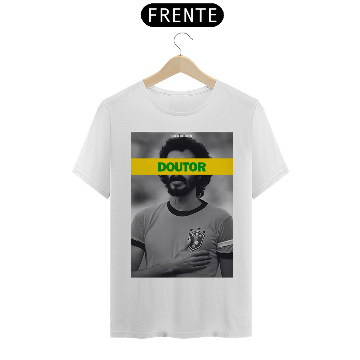 Nome do produto: Camiseta Doutor Socrátes