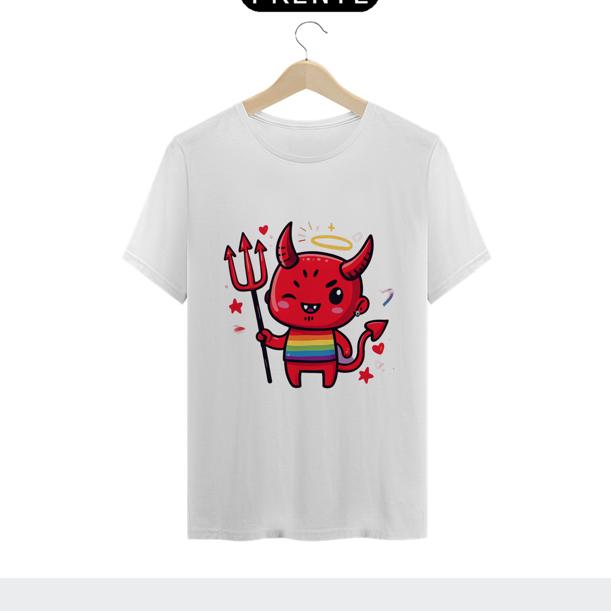 Nome do produto: T-shirt - Diabo LGBTQIA+ 0024