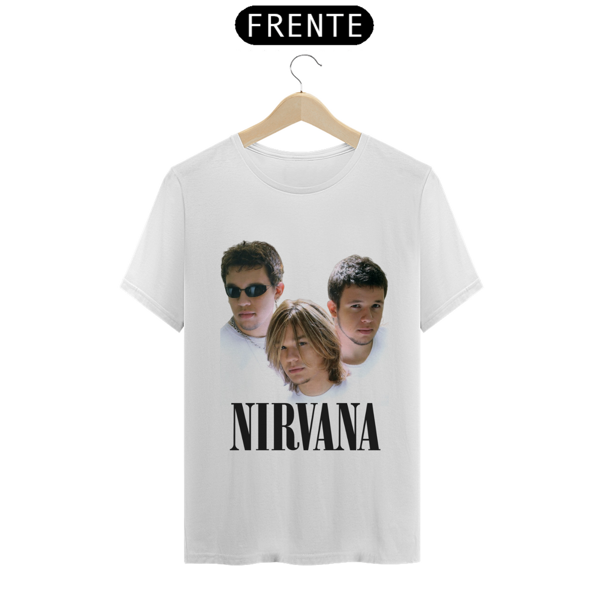 Nome do produto: T-shirt KLB Nirvana - Arte Personalizada