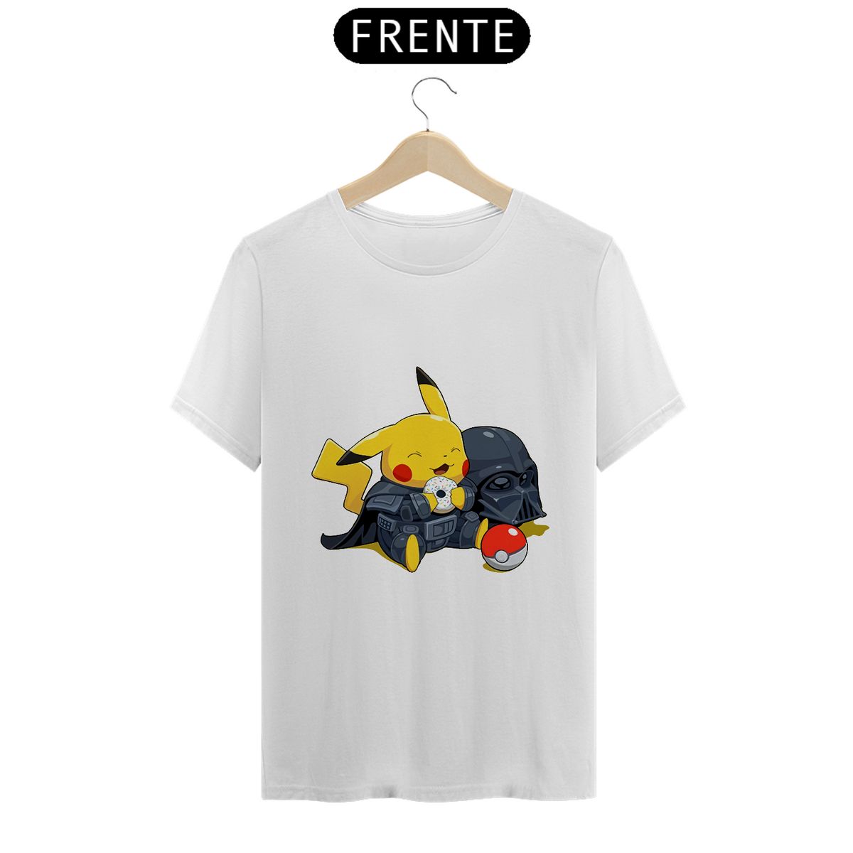 Nome do produto: T Shirt - Pikachu Star Wars