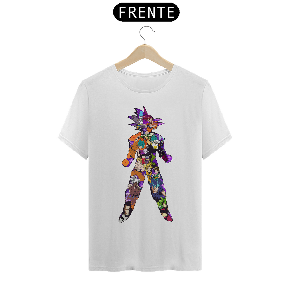 Nome do produto: T-shirt - Goku desenho