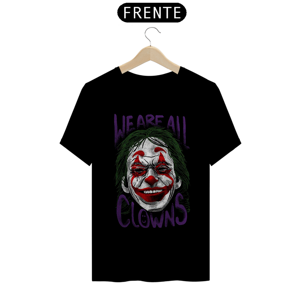 Nome do produto: T-shirt - Coringa Lie Are All Clowns