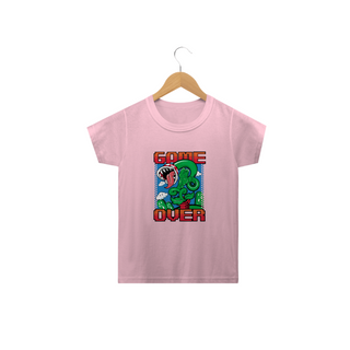 Nome do produtoT-shirt Infantil- Mario Game Over