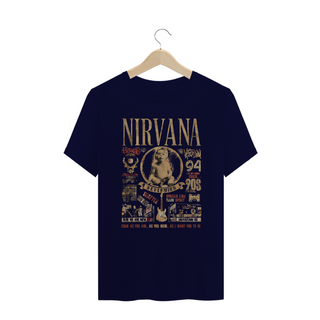 Nome do produtoT-SHIRT PLUS SIZE NIRVANA