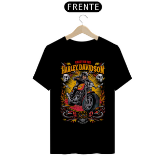 Nome do produtoT-SHIRT PRIME CRAZY ON THE HARLEY